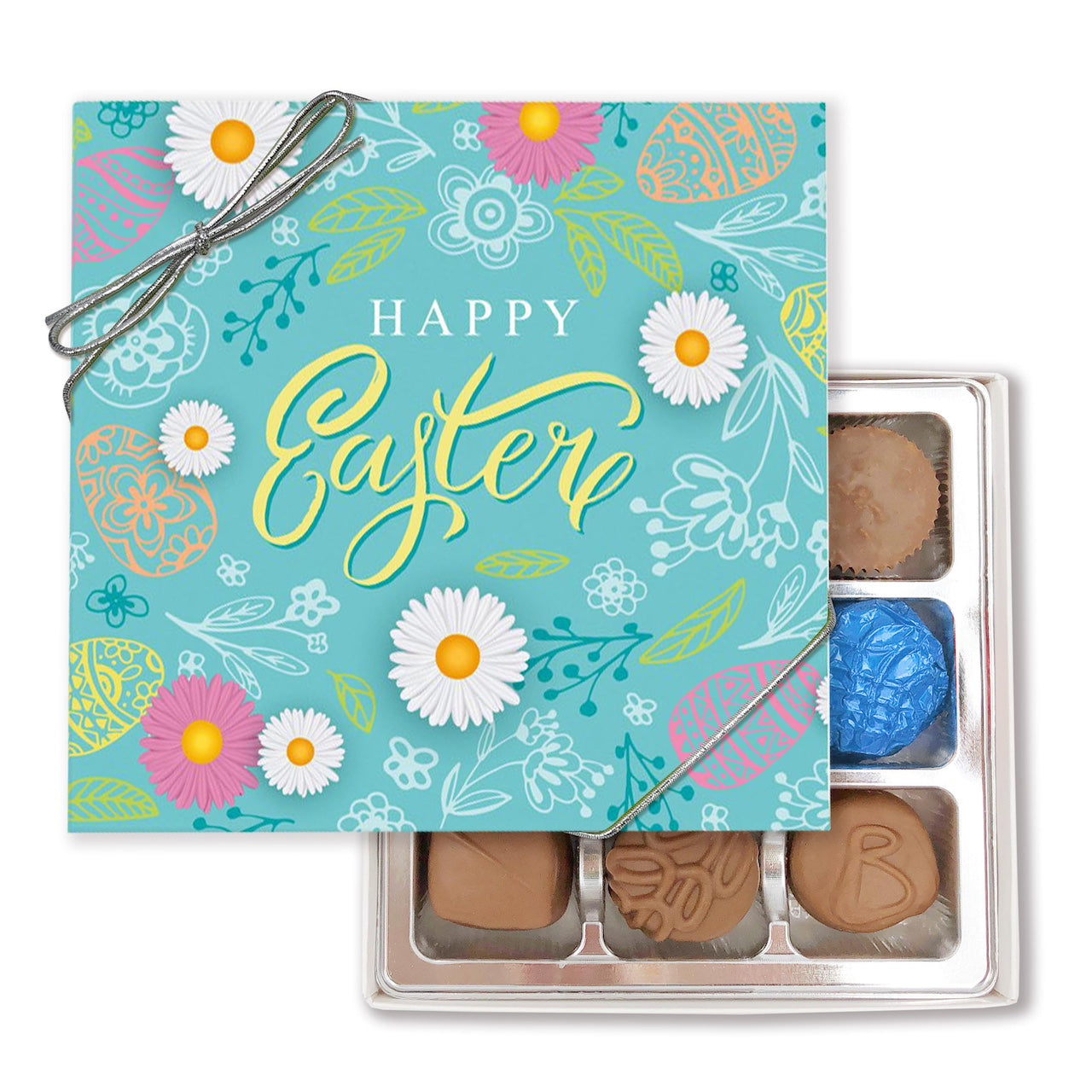 Easter Blue Floral 9 Piece Box