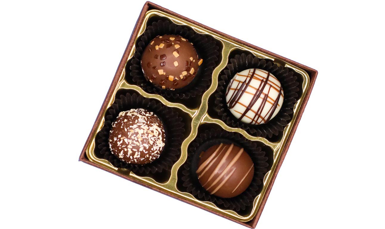 4 Piece Traditional Truffles