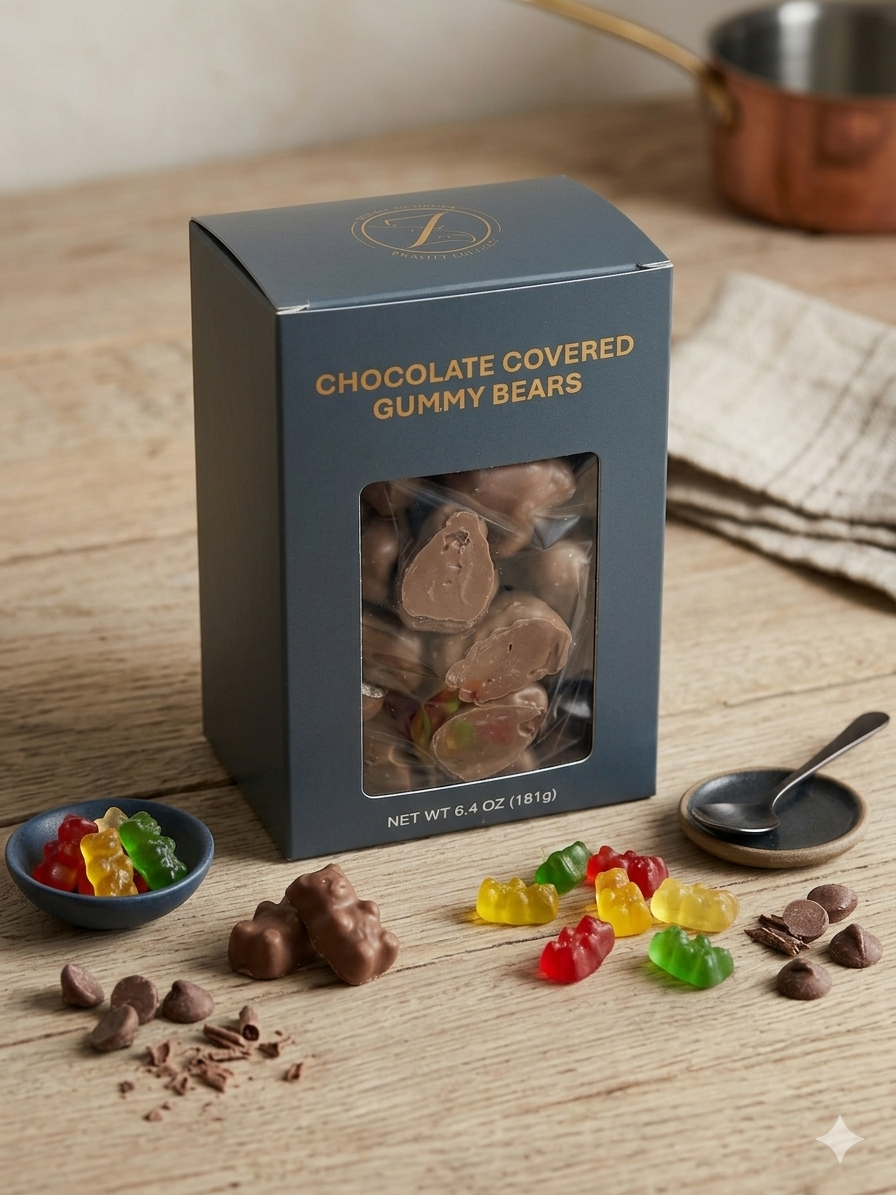 Premium Chocolate Covered Gummy Bears