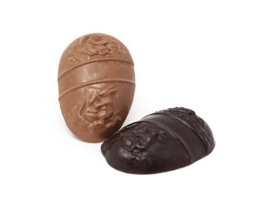 Solid Haystack Half Egg – Florence's Chocolates