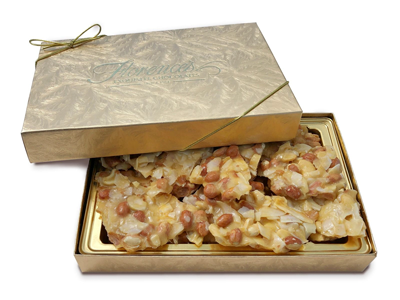 Cashew Coconut Brittle With Peanuts