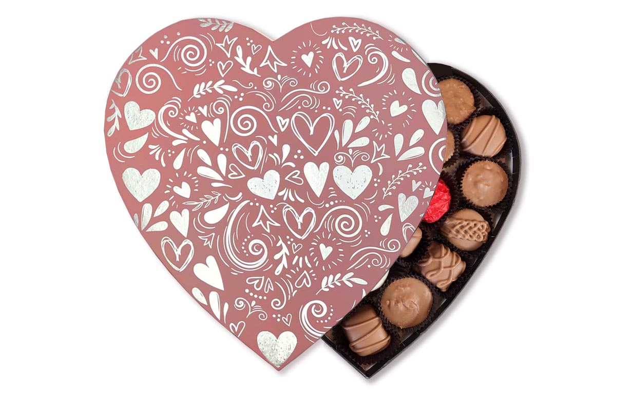 Full of Love Heart Box – Florence's Chocolates