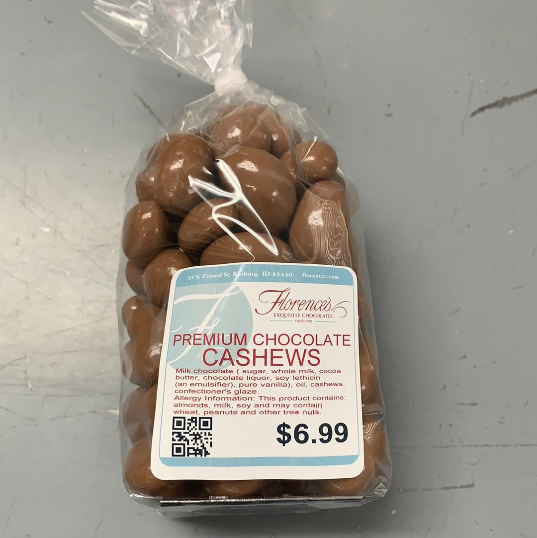 Premium Chocolate Cashews (Bag)