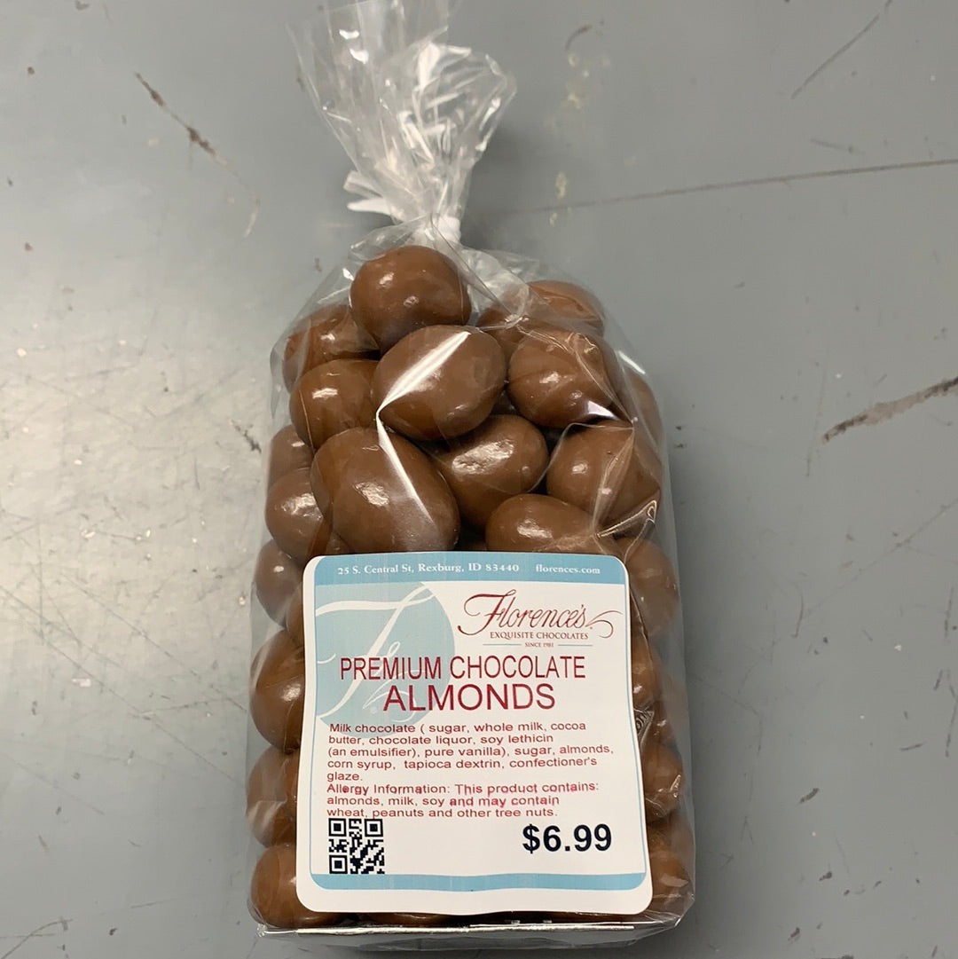 Premium Chocolate Almonds (Bag)