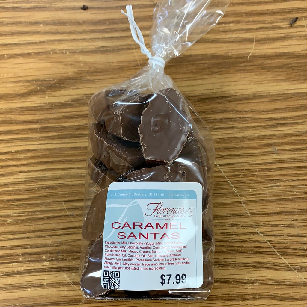 Caramel Santas